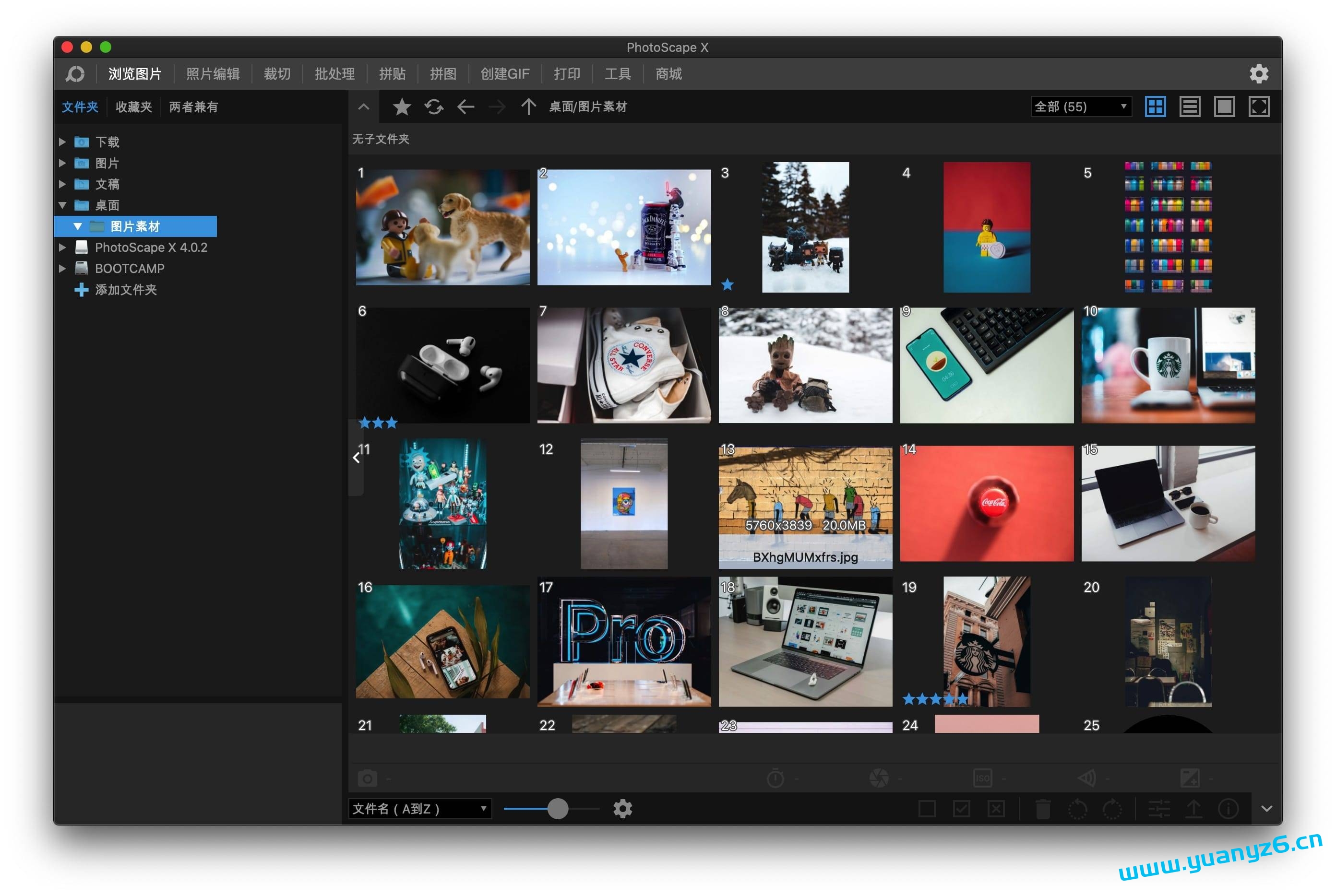 PhotoScape X Pro for Mac v4.1.1 简单好用的图片编辑工具 苹果电脑