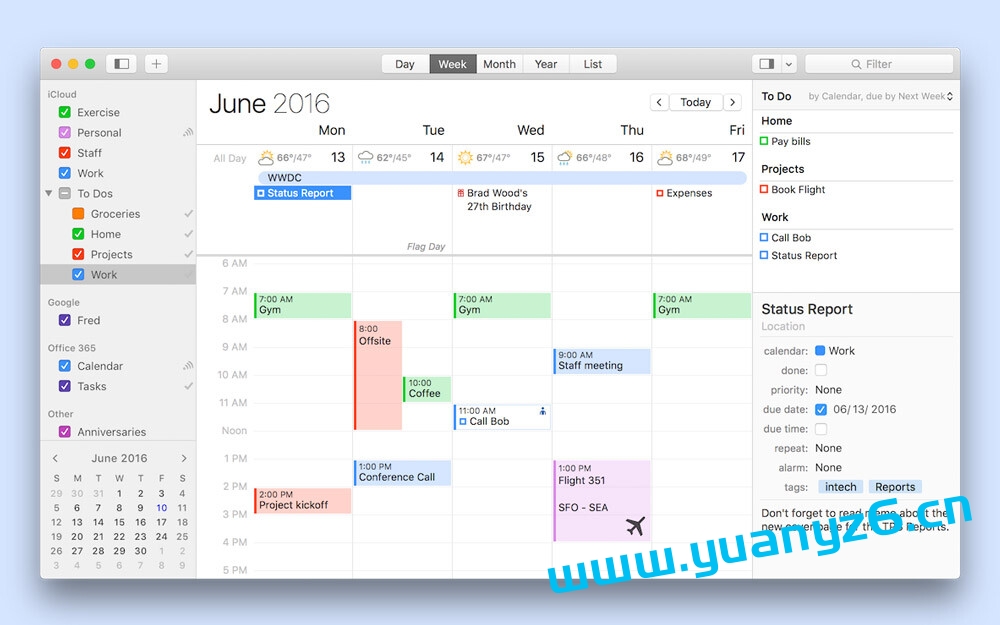 BusyCal for Mac v2021.4.3 日历应用 苹果电脑
