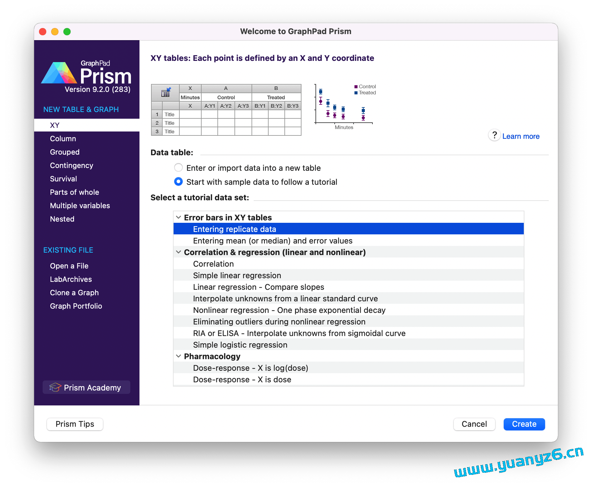 Prism9 for Mac v9.5.1 破解版 医学绘图软件 苹果电脑