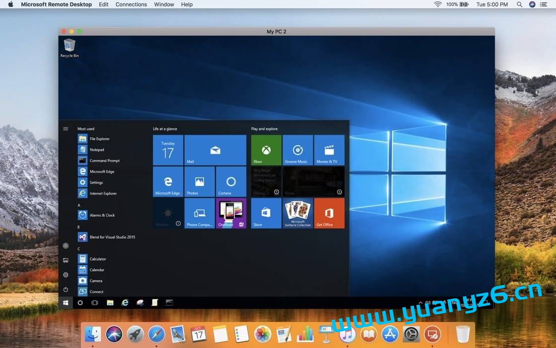 Microsoft Remote Desktop Beta for Mac v10.7.1 Windows远程连接工具 苹果电脑