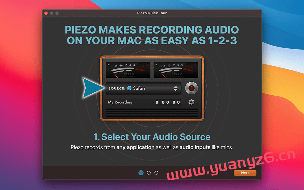 Piezo for Mac v1.9.1 破解版 应用录音工具 苹果电脑