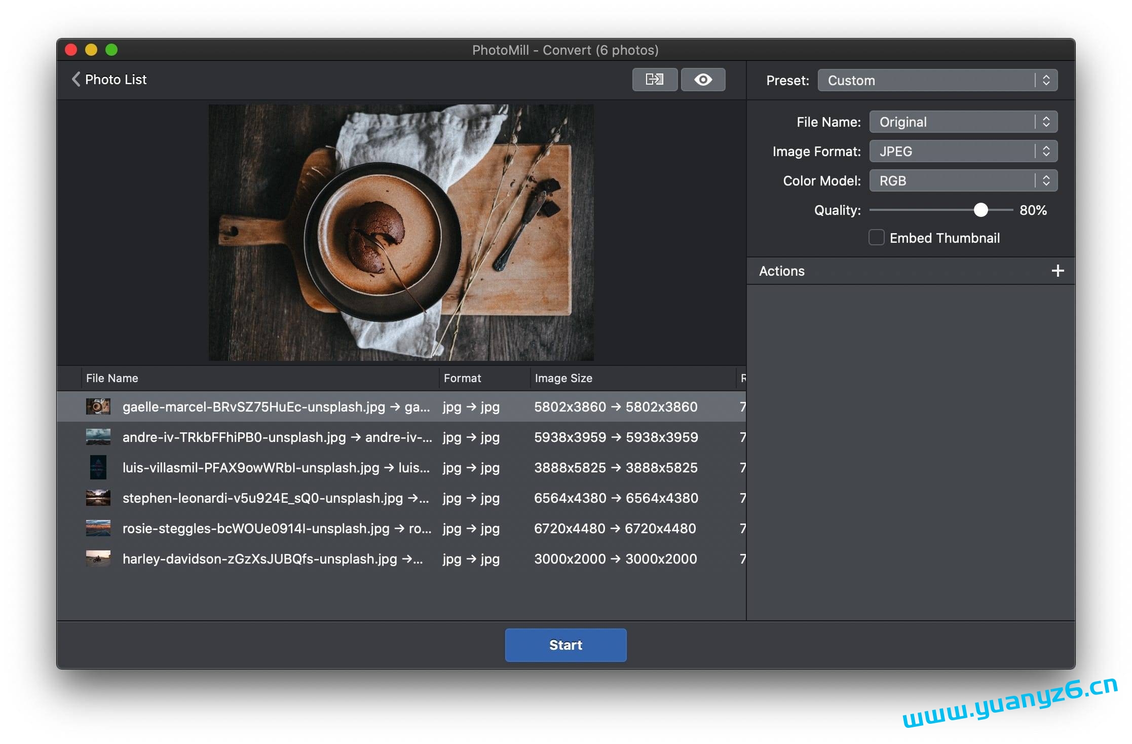 PhotoMill X for Mac v2.1.0 图片批量编辑工具 苹果电脑