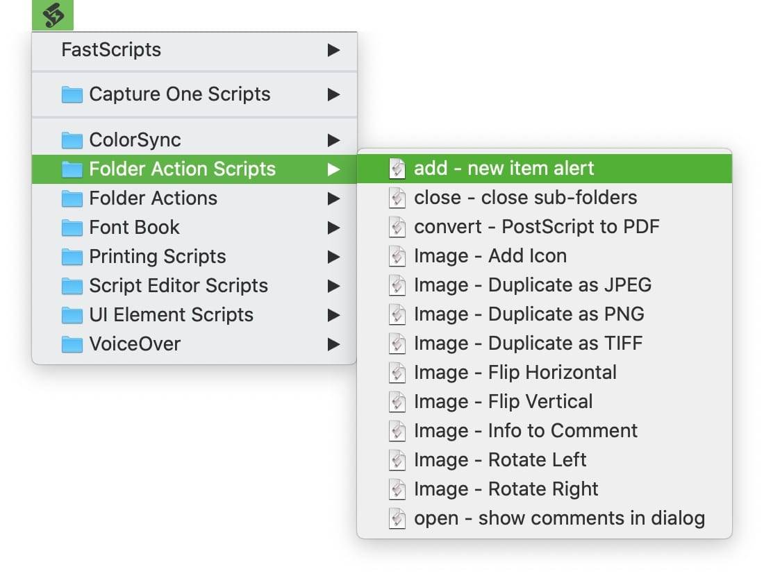 FastScripts for Mac v3.3 破解版 强大的脚本管理工具 苹果电脑