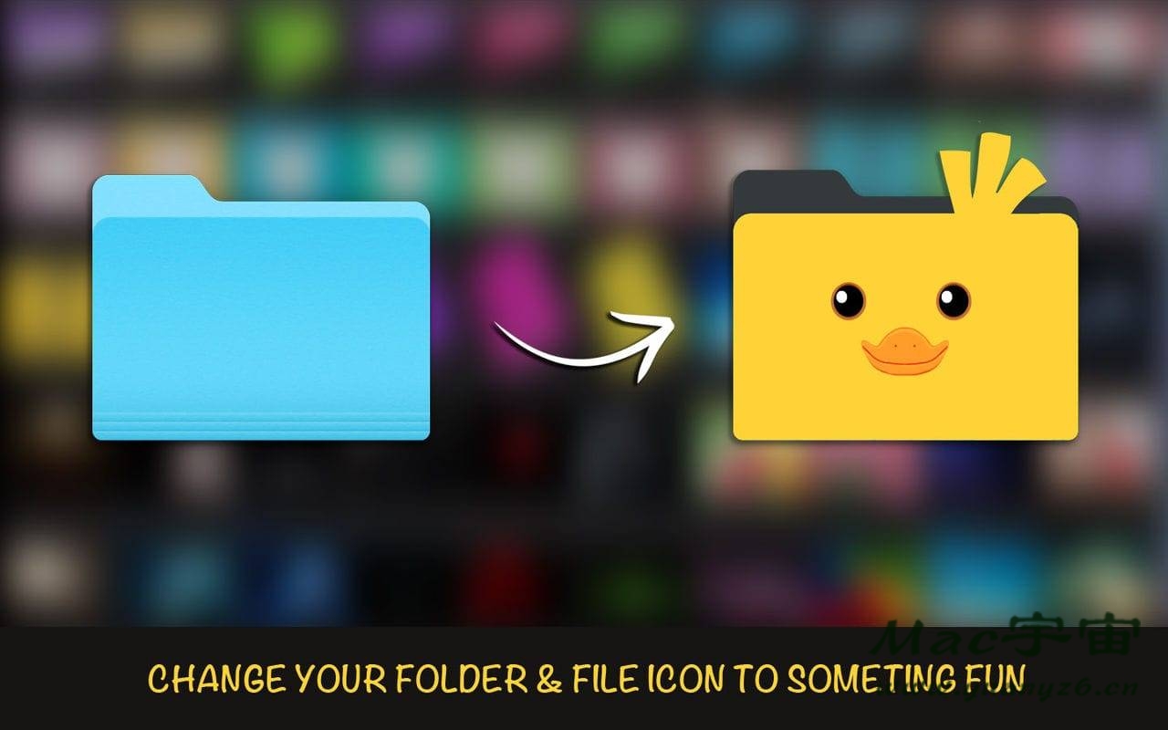 Folder Icons for Mac v1.3 破解版 文件夹图标美化 苹果电脑