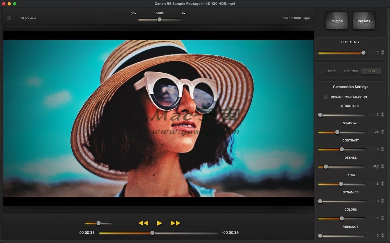 Cinematic Video Effects for Mac v1.4 破解版 视频电影效果 苹果电脑