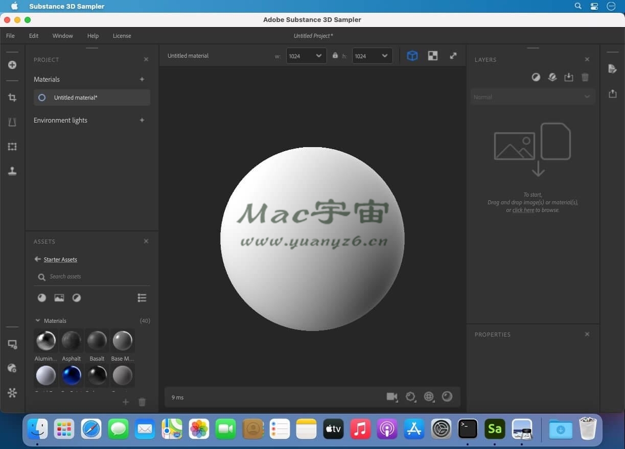 Adobe Substance 3D Sampler for Mac v4.1.0 中文破解版 将图片转换为3D素材 苹果电脑