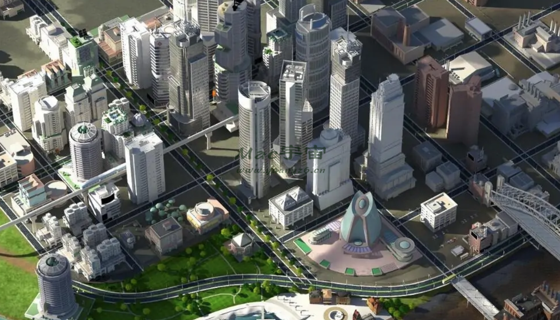 模拟城市5:完整版 for Mac 全DLC SimCity:Complete Edition 苹果电脑