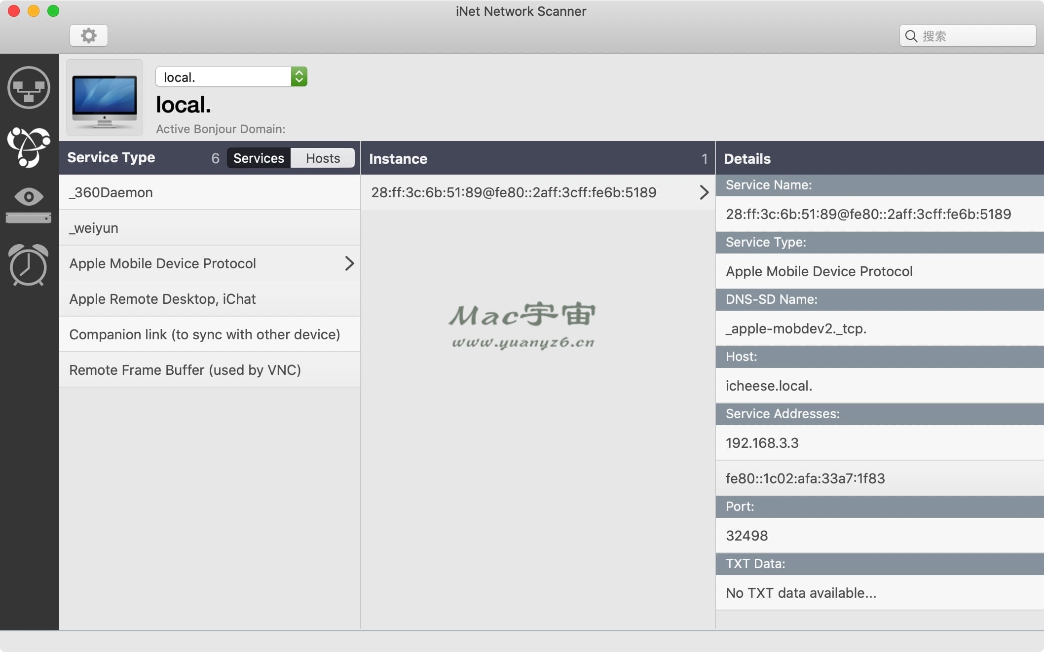 iNet Network Scanner for Mac v3.0.4 破解版 网络设备监控软件 苹果电脑