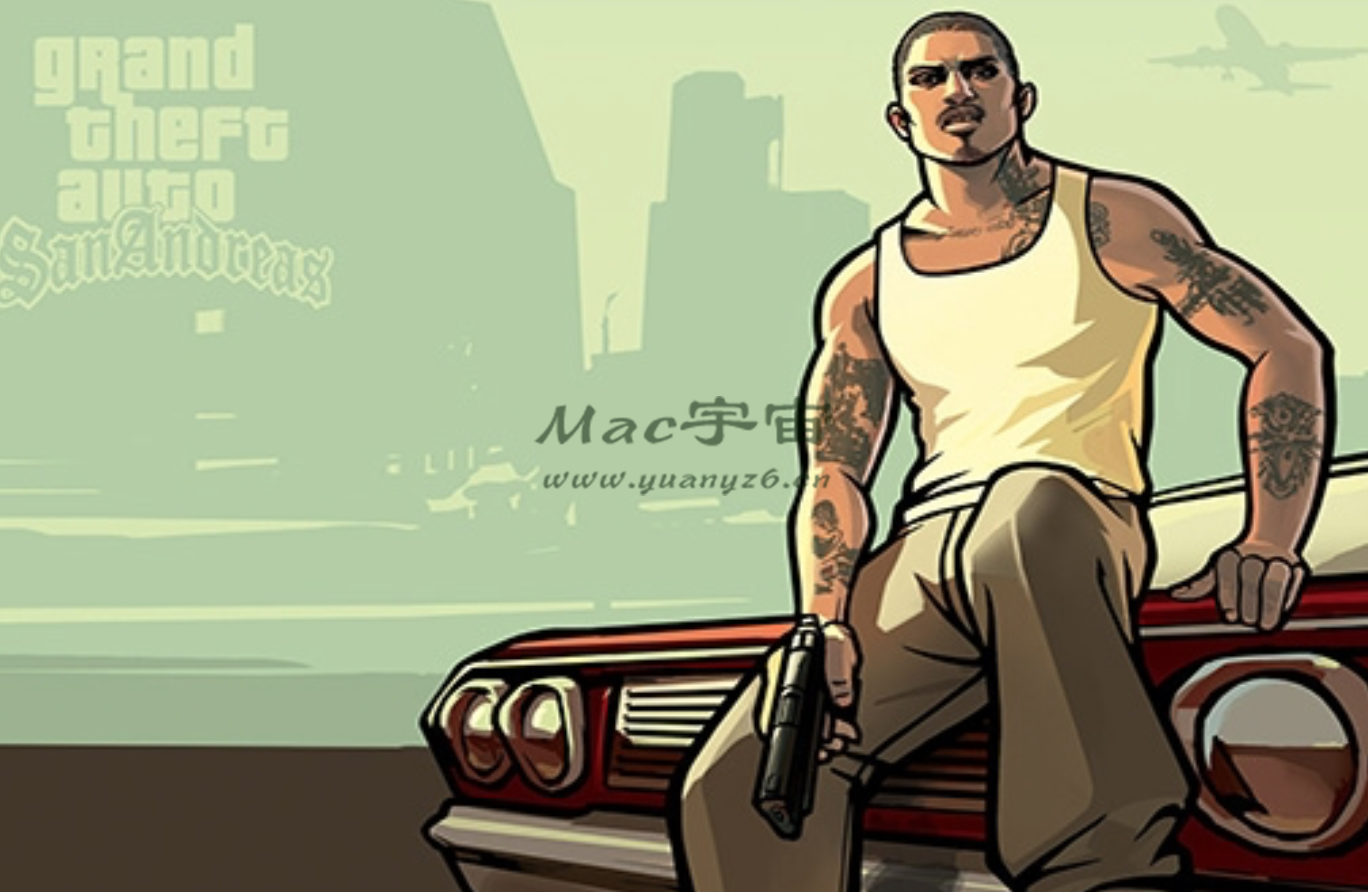 GTA 侠盗猎车手:圣安地列斯 for Mac Grand Theft Auto:San Andreas 苹果电脑