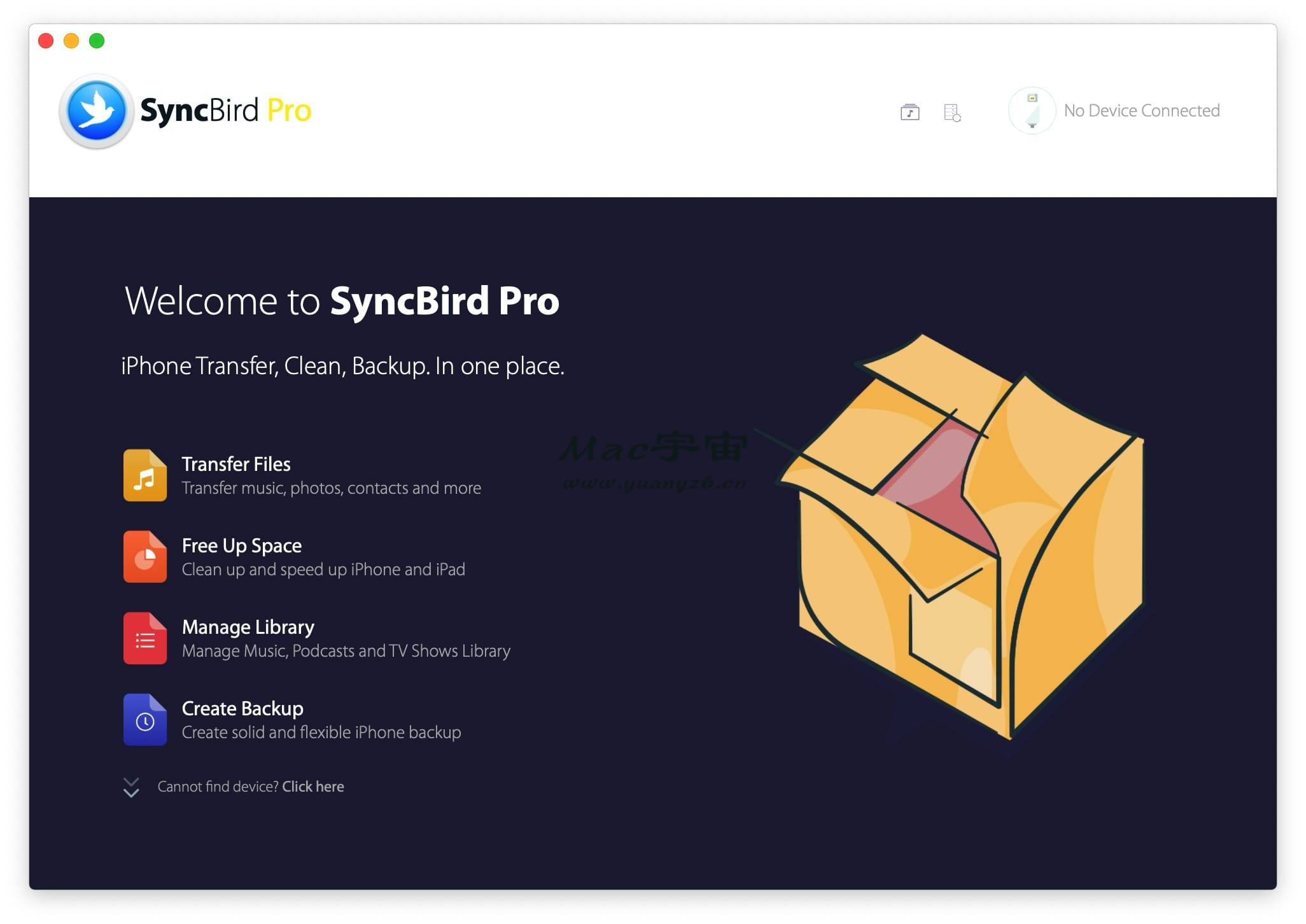 SyncBird Pro for Mac v4.0.14 破解版 iOS内容管理软件