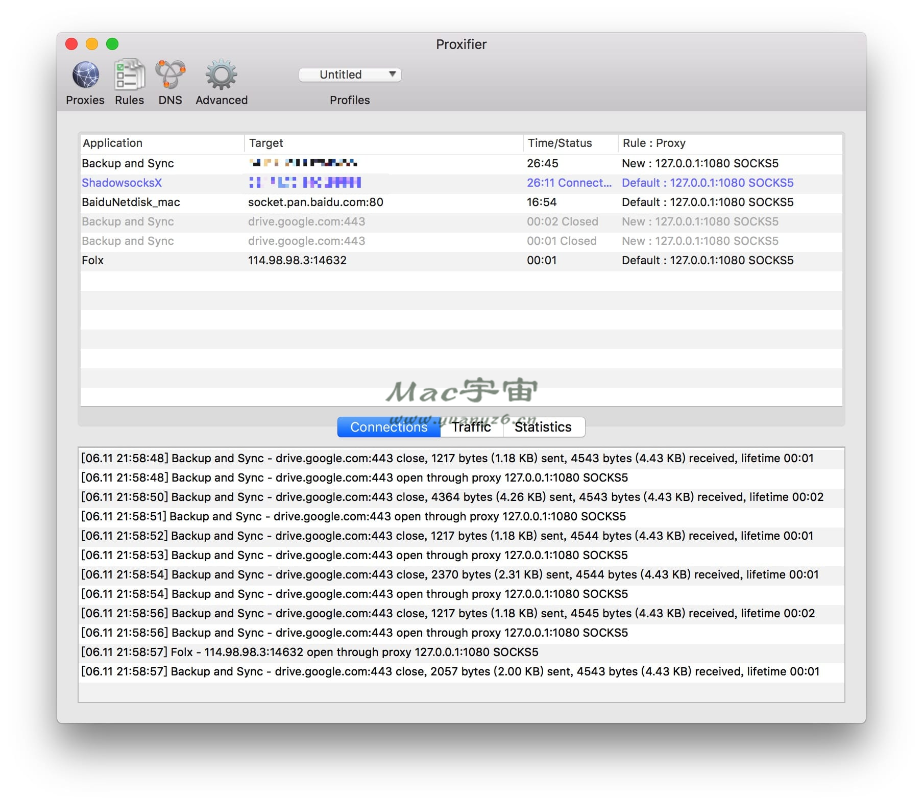 Proxifier for Mac v3.8.0 破解版 Mac系统全局代理客户端 - 苹果电脑 - Mac宇宙