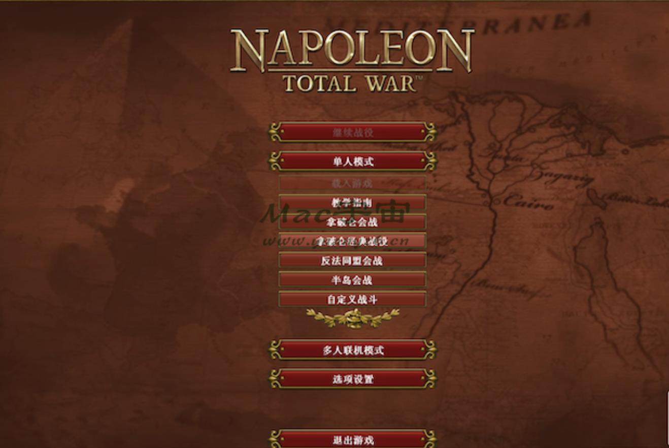 拿破仑：全面战争 for Mac 终极版 Napoleon Total War￼ 苹果电脑