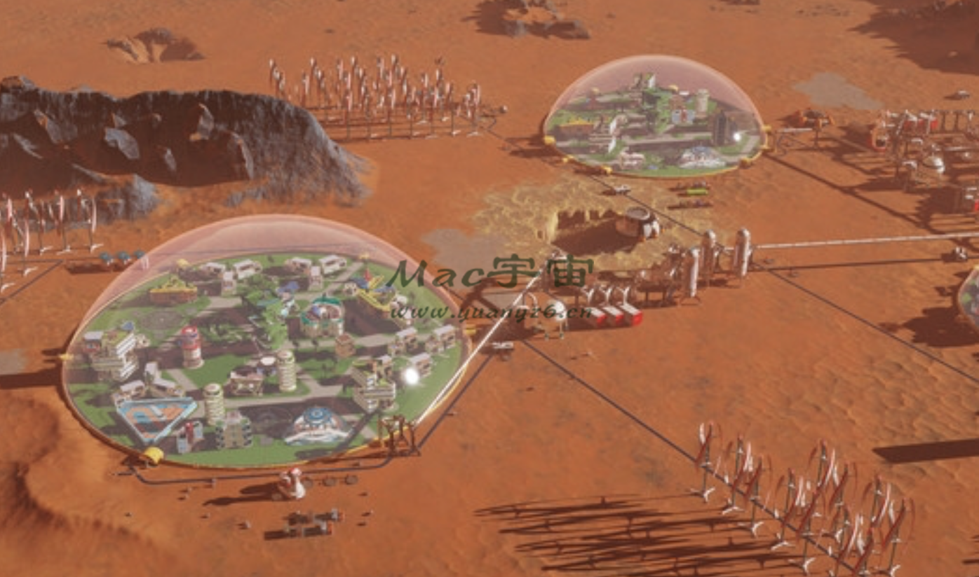 火星求生 for Mac v1011166 Surviving Mars 中文原生版附DLC 苹果电脑