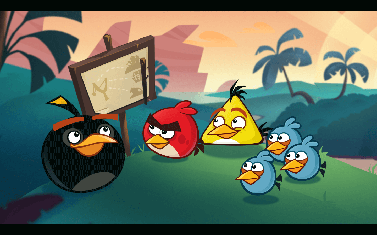 Mac游戏推荐 愤怒的小鸟：重启 Angry Birds Reloaded for Mac 经典休闲益智游戏