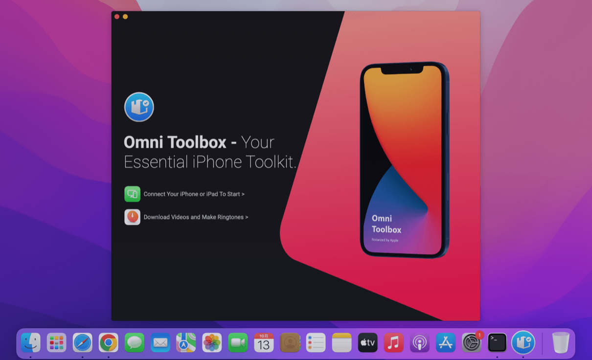 Omni Toolbox for Mac v1.5.1 破解版 多功能iPhone工具箱