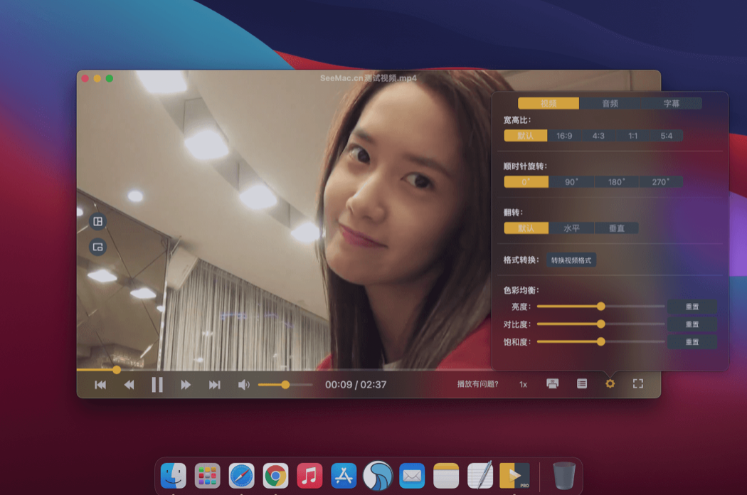 OmniPlayer Pro for Mac v2.1.4 中文破解版 支持无线投屏的视频播放器 苹果电脑