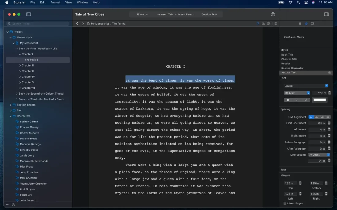 Storyist for Mac v4.3.4 破解版 写作应用 - 苹果电脑 - Mac宇宙