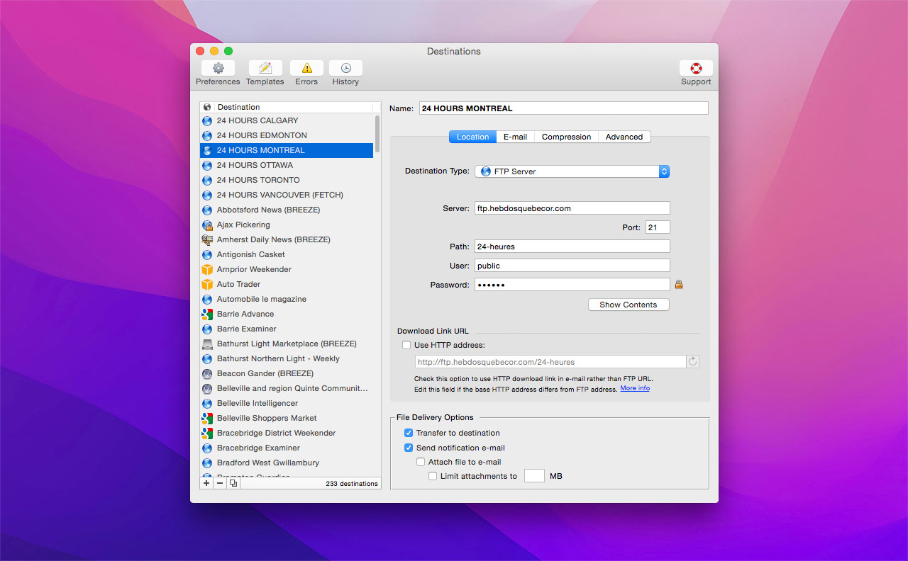 Deliver Express for Mac v2.7.11 破解版 文件自动共享 苹果电脑