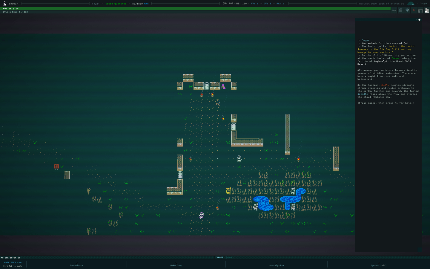 猜想之穴 for Mac v2.0.204.49 Caves of Qud 英文原生版 - 苹果电脑 - Mac宇宙