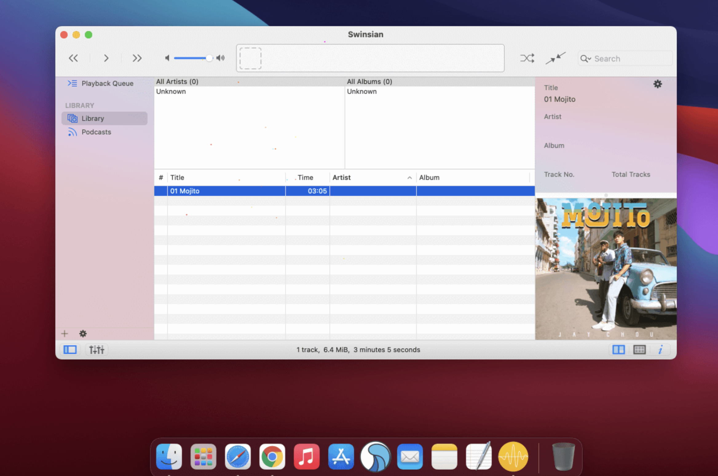 Mac软件推荐 Swinsian for Mac Mac高级音乐播放器 苹果电脑