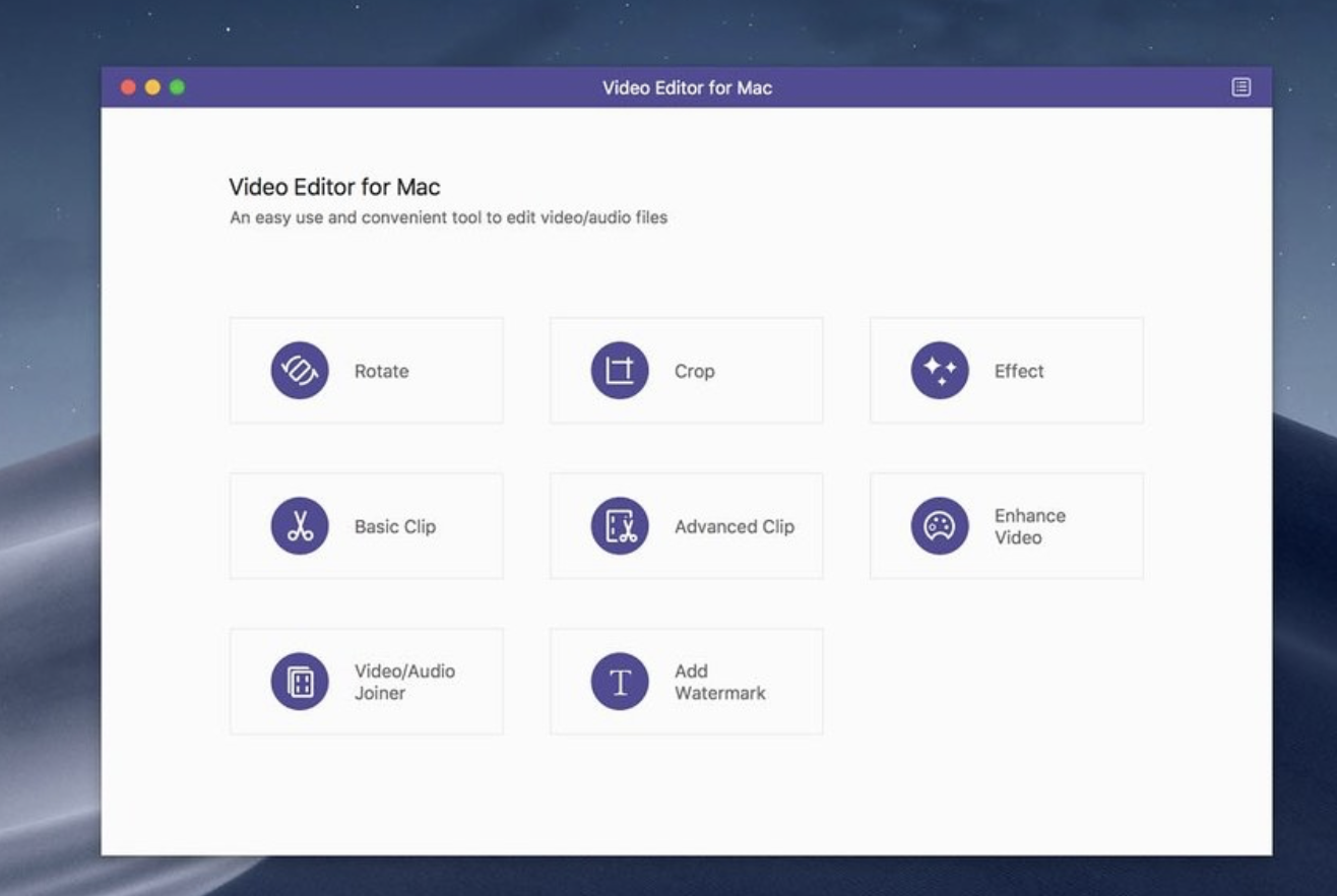 Apeaksoft Video Editor for Mac v1.0.36 破解版 多功能视频编辑器 苹果电脑