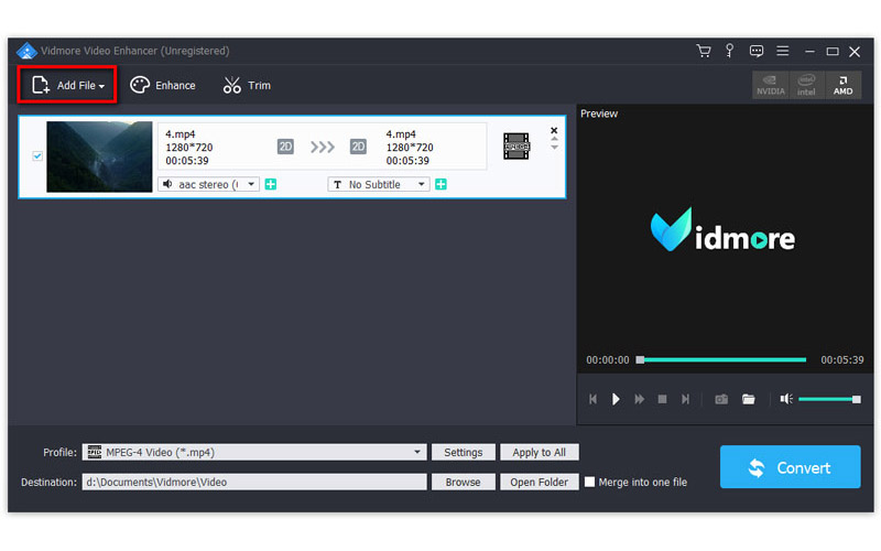 Vidmore Video Enhancer for Mac v1.0.12.114707 破解版 视频增强软件 苹果电脑