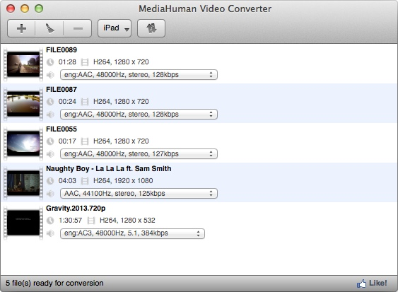 MediaHuman Video Converter for Mac v2.0.1 破解版 视频转换器 苹果电脑
