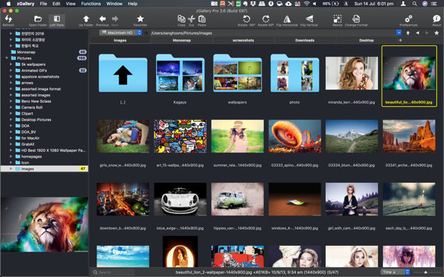 zGallery for Mac v4.65 破解版 好用快速的看图工具 - 苹果电脑 - Mac宇宙