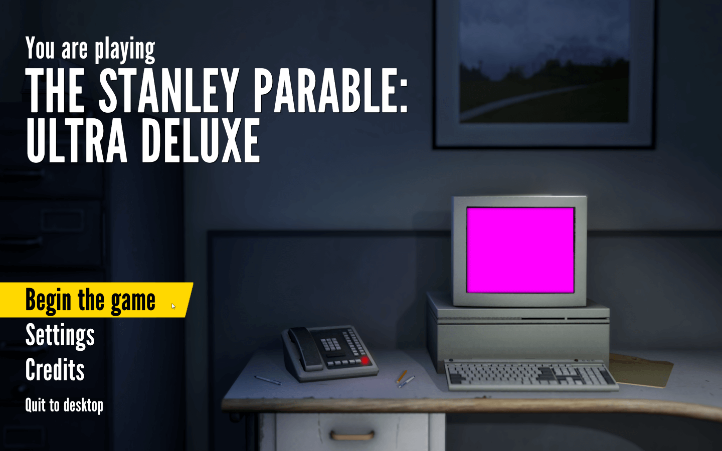 史丹利的寓言：超级豪华版 for Mac v1.07 The Stanley Parable: Ultra Deluxe 英文原生版 苹果电脑