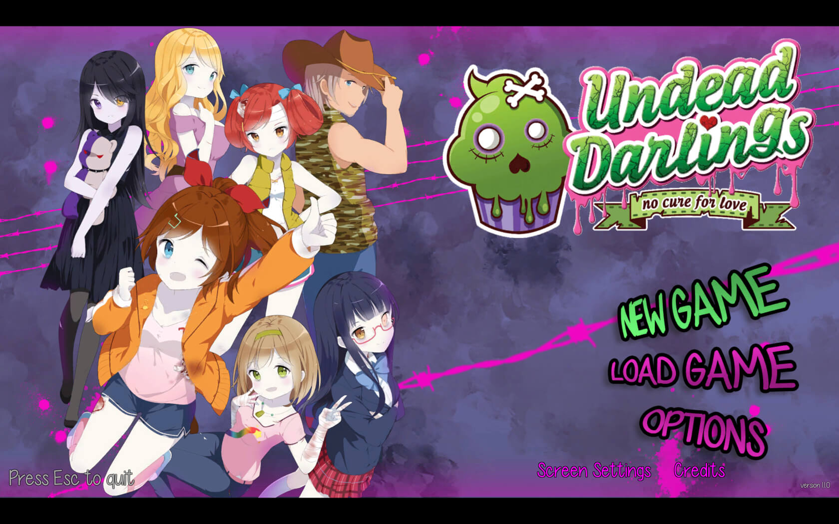 不死宝贝：无药可救的爱 for Mac v1.1.0 Undead Darlings ~no cure for love~ 英文原生版 - 苹果电脑 - Mac宇宙