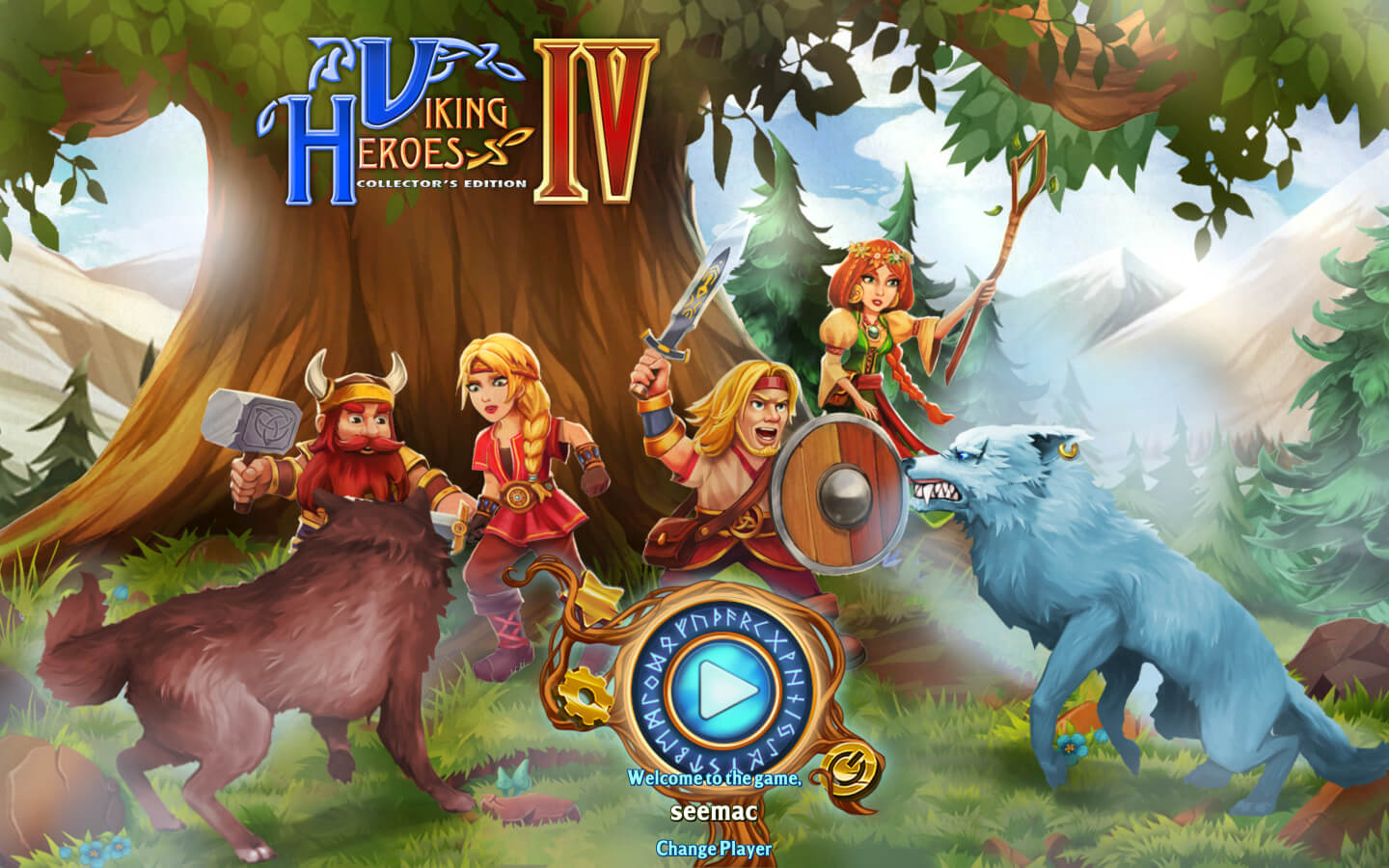 维京英雄4收藏版 for Mac v0.1 Viking Heroes 4 Collector’s Edition 英文原生版-Mac宇宙