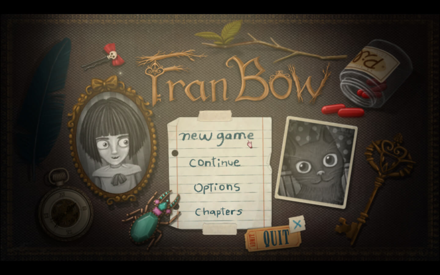 弗兰的悲惨之旅 for Mac v1.0.1 Unity Mac Fran Bow 英文原生版 - 苹果电脑 - Mac宇宙