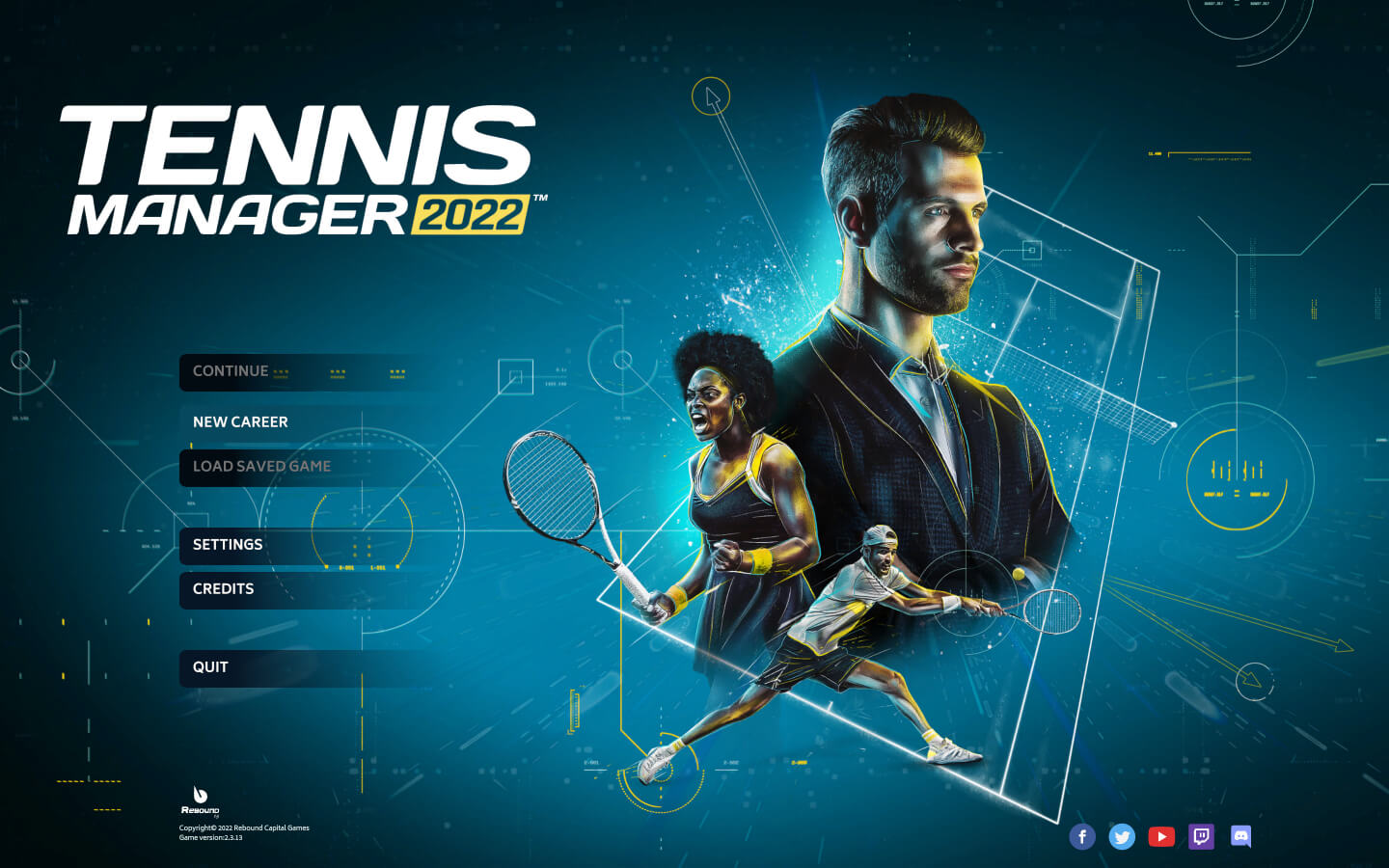 网球经理2022 for Mac v2.3.13 Tennis Manager 2022 英文原生版-Mac宇宙