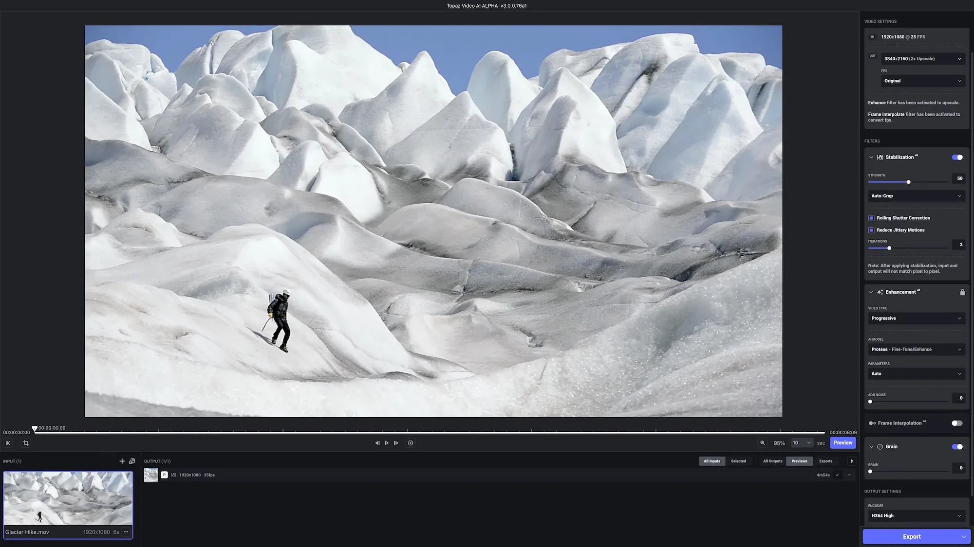 Topaz Video AI for Mac v4.0.9 破解版 视频分辨率增强 苹果电脑