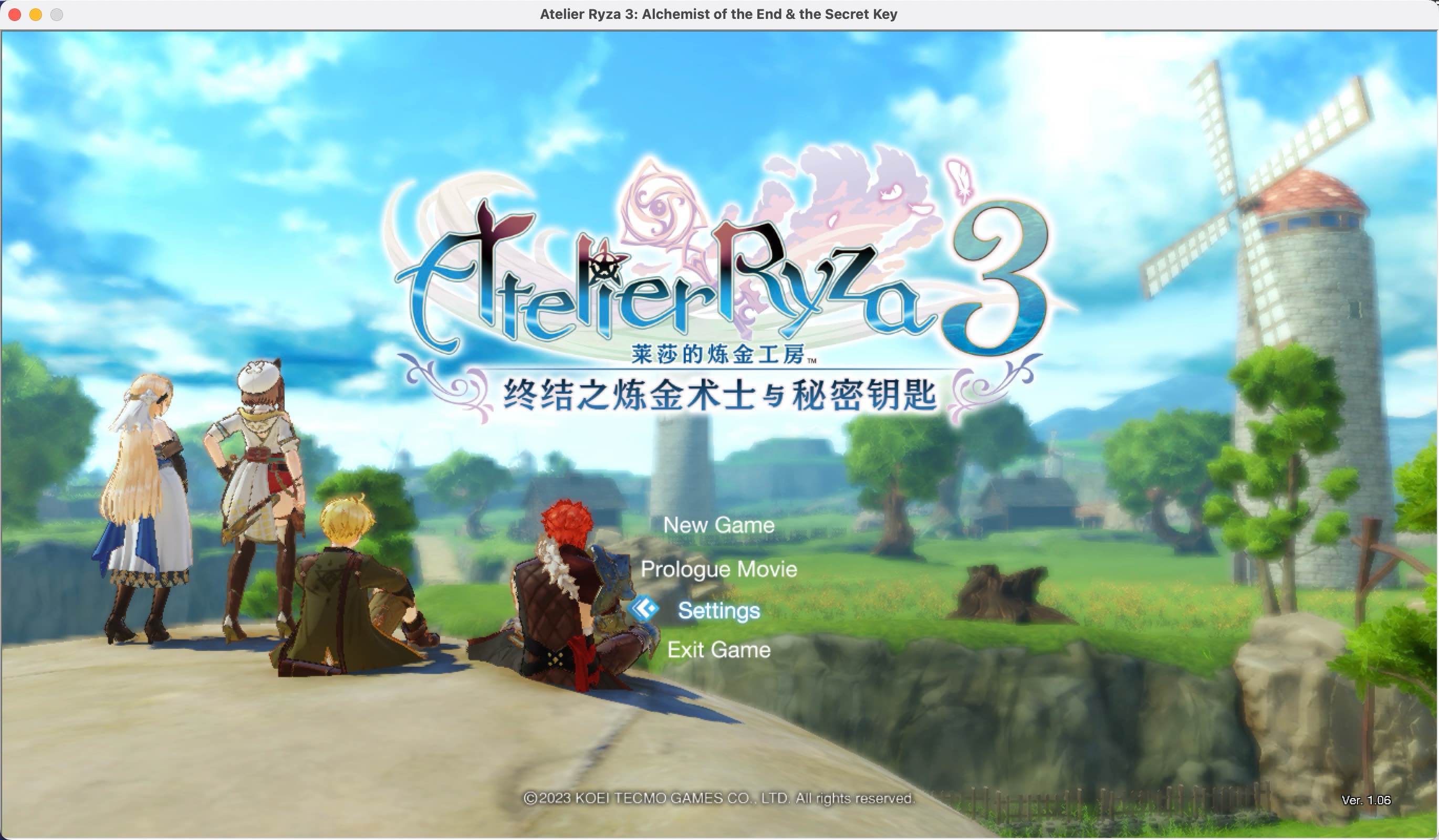 莱莎的炼金工房3 ～终结之炼金术士与秘密钥匙～ for Mac v1.0.6 Atelier Ryza 3: Alchemist of the End & the Secret Key 中文移植版 - 苹果电脑 - Mac宇宙