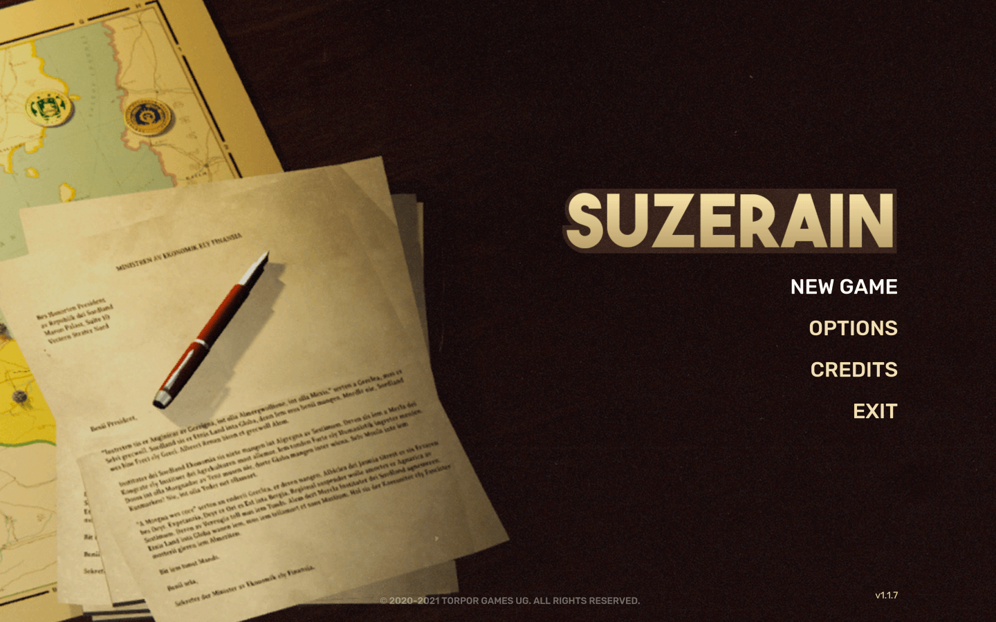 宗主国 for Mac Suzerain v3.0.7 英文原生版 附DLC 苹果电脑