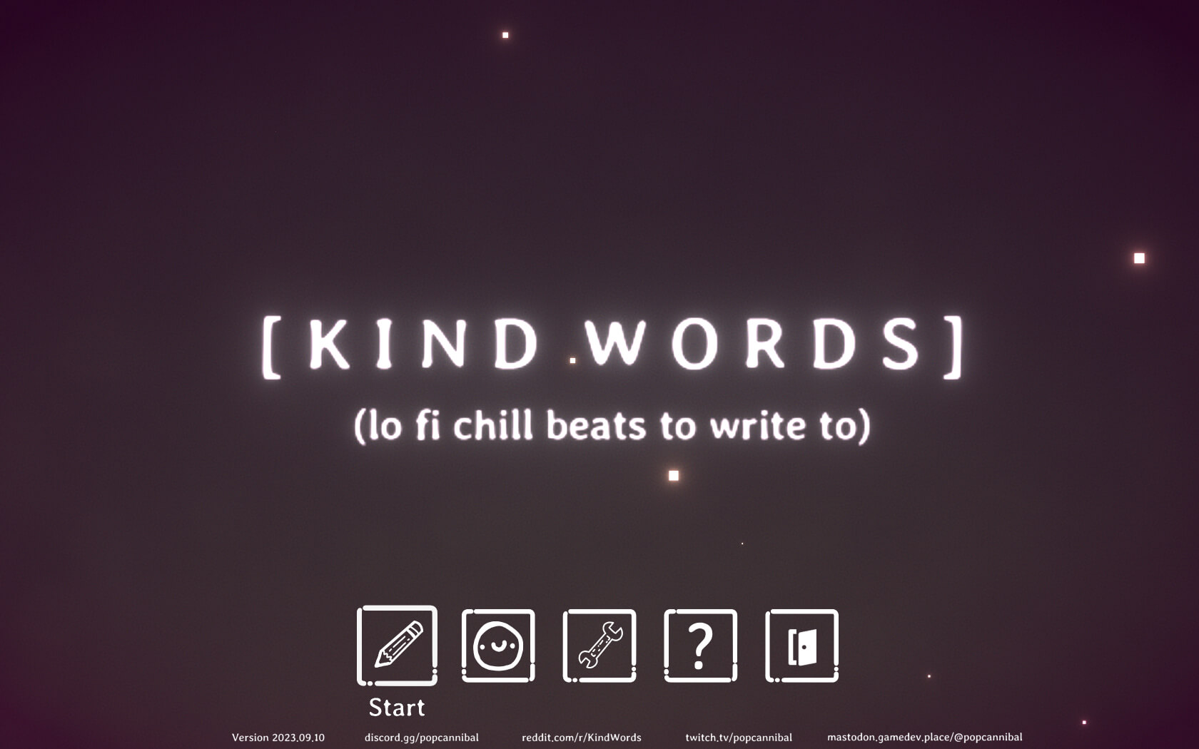 暖心之语 for Mac v2023.09.10 Kind Words (lo fi chill beats to write to) 英文原生版 - 苹果电脑 - Mac宇宙