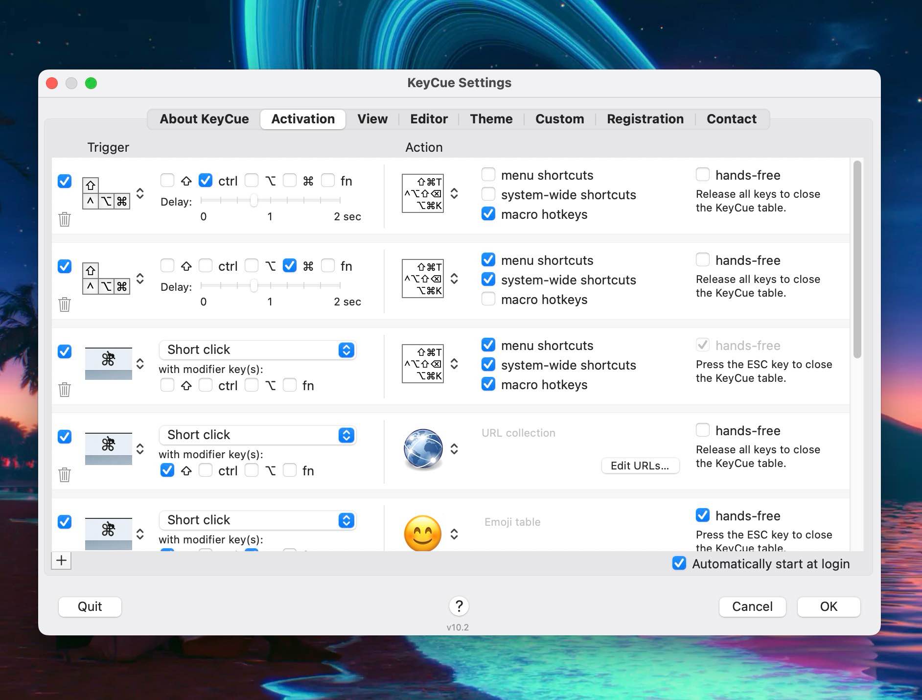 KeyCue for Mac v10.2 显示当前应用和OS系统的所有快捷键 苹果电脑