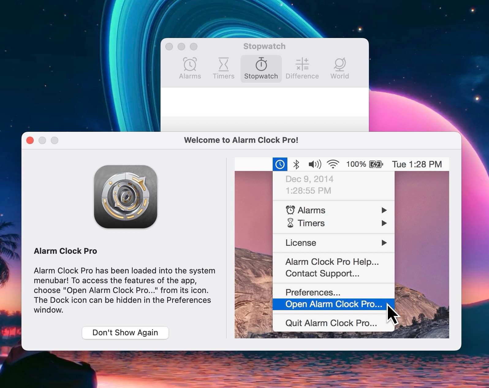 Alarm Clock Pro for Mac v15.6 可编程的定时提醒工具 苹果电脑