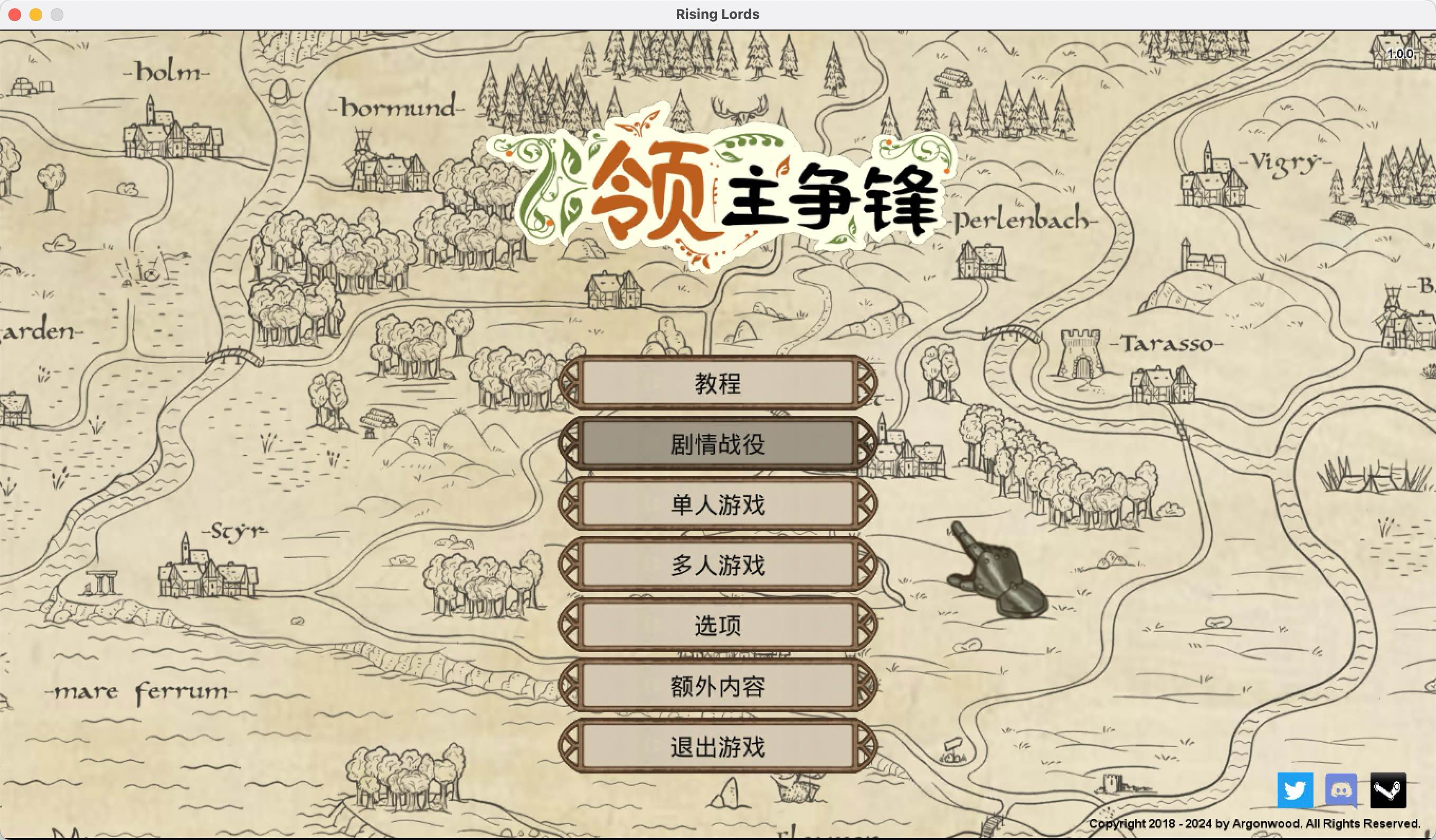 领主争锋 for Mac Rising Lords v1.0.1.488 中文移植版 苹果电脑