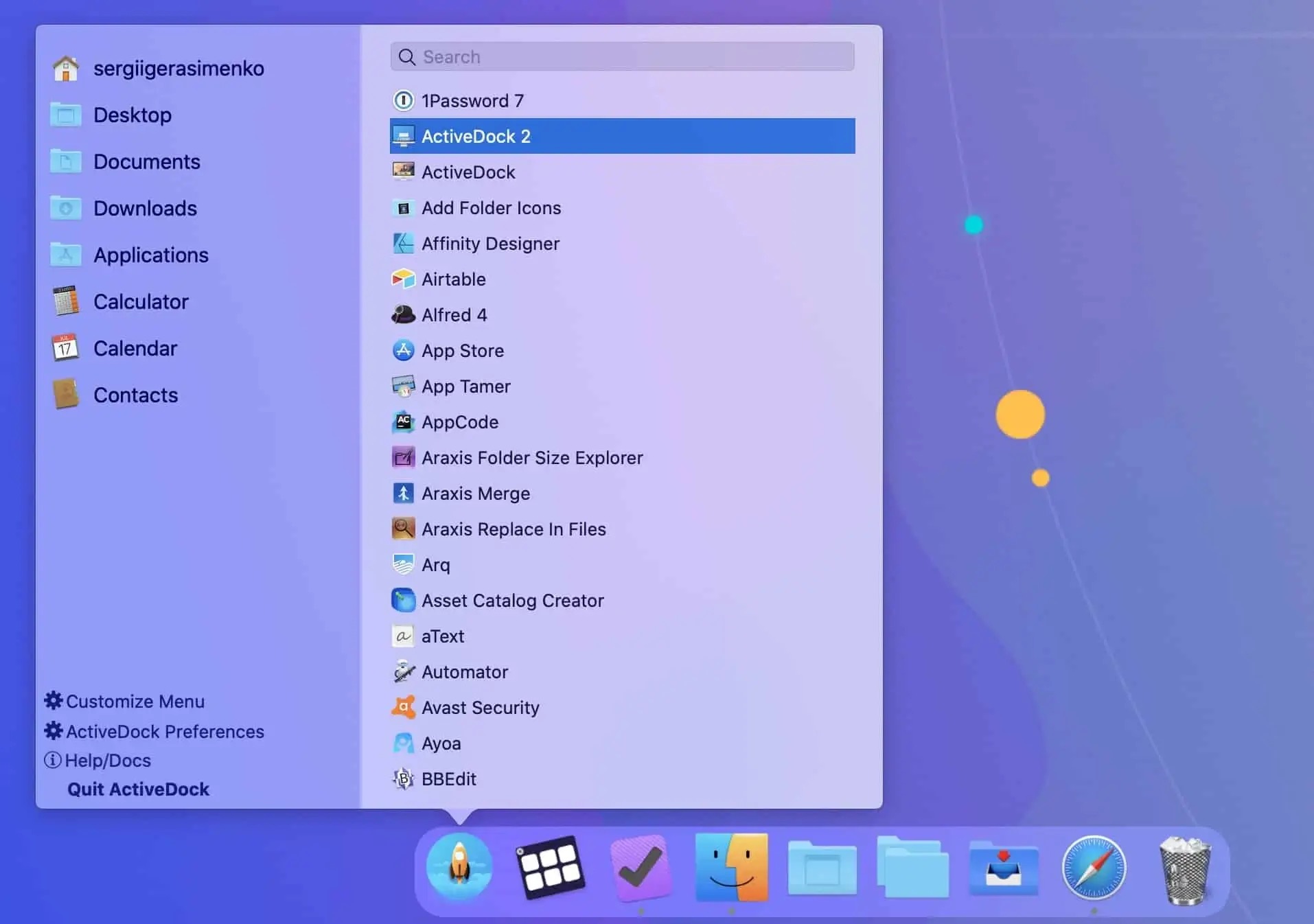 ActiveDock for Mac v2.601 Dock增强工具 苹果电脑