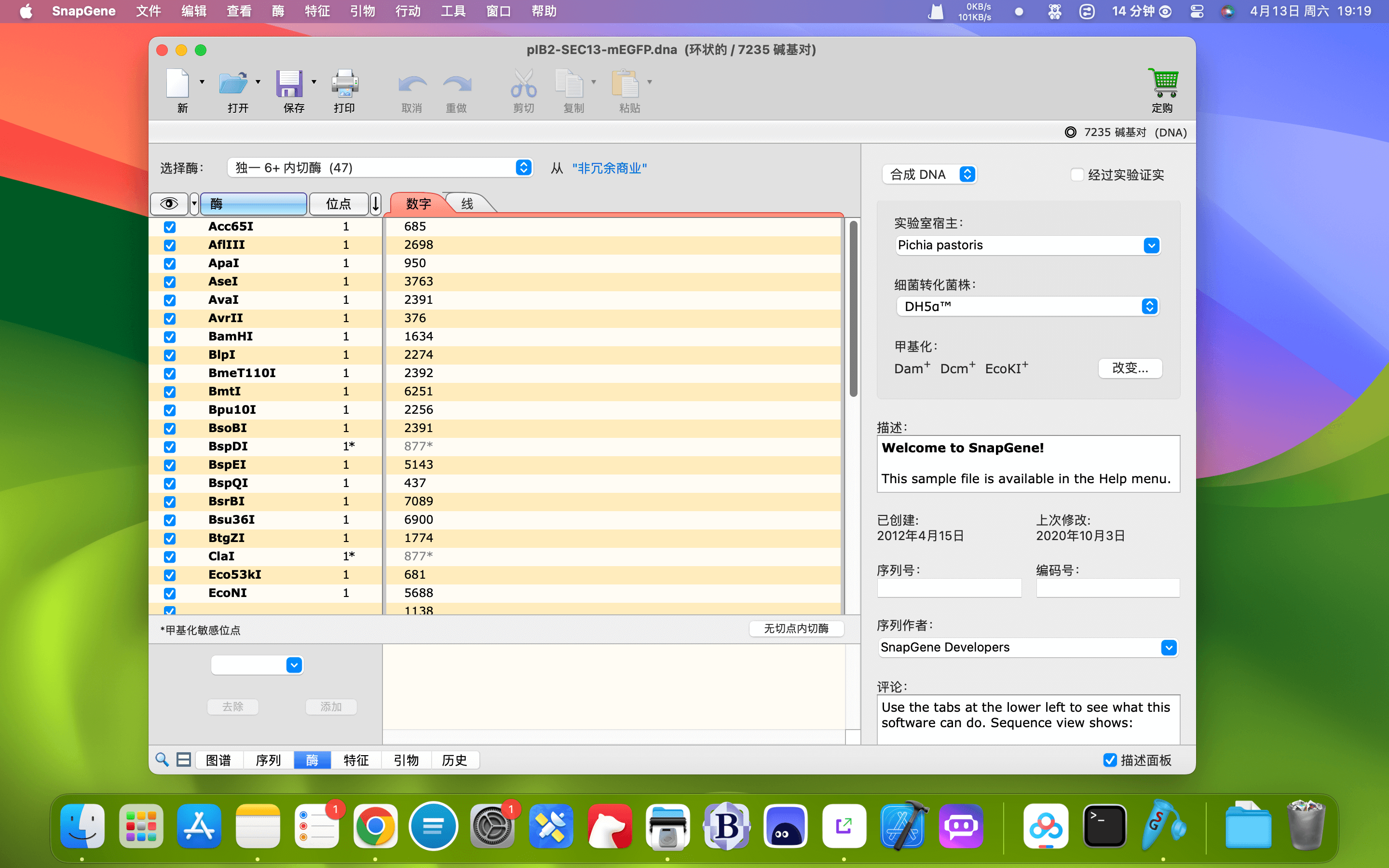 SnapGene for Mac v5.3.1 DNA序列分析软件 苹果电脑