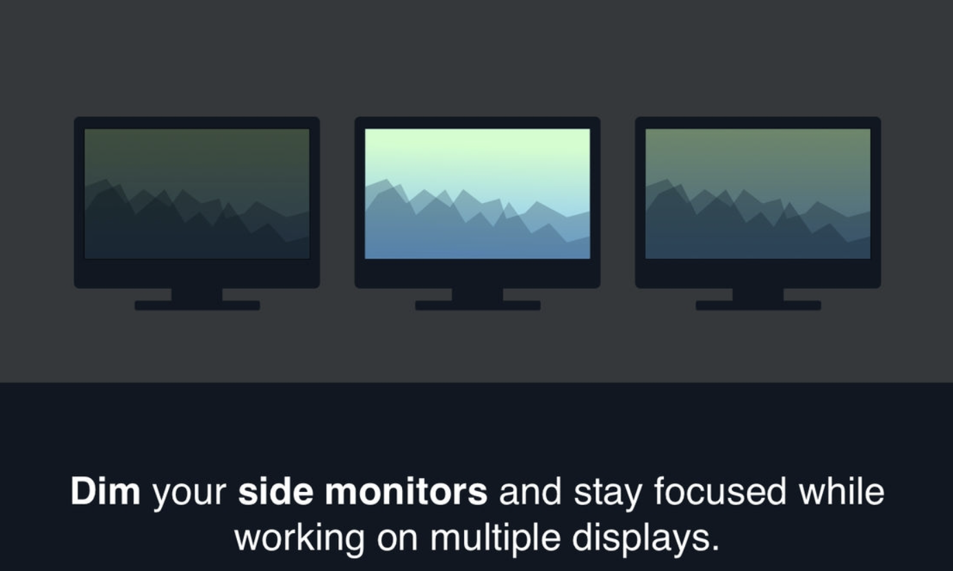 ScreenFocus for Mac v1.1.1 多显示器亮度自动调节 - 苹果电脑 - Mac宇宙