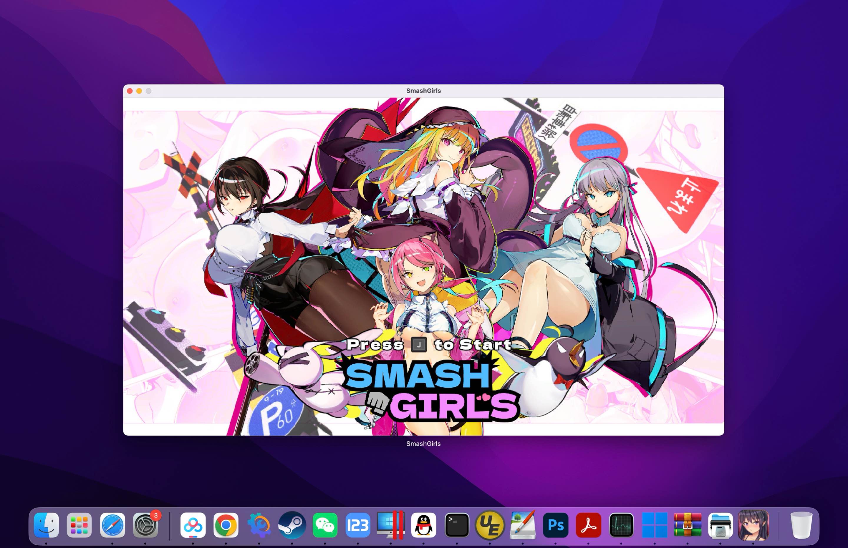 乱斗少女 for Mac Smash Girls v1.07 中文移植版 精品ACT - 苹果电脑 - Mac宇宙