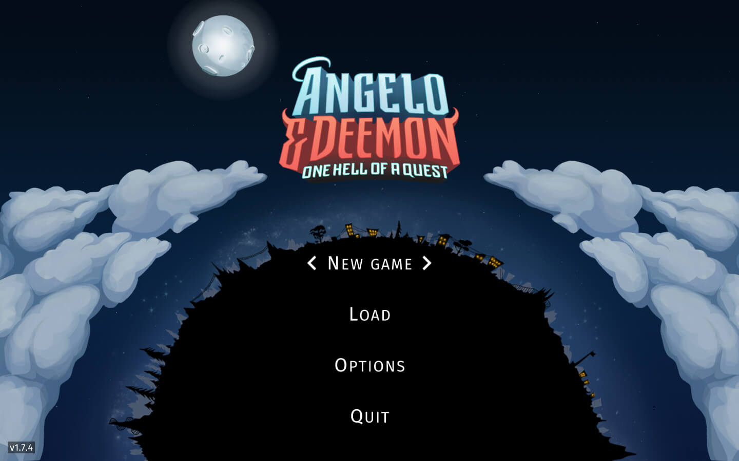 安吉洛和恶魔：地狱探险 for Mac Angelo and Deemon: One Hell of a Quest v1.7.4 英文原生版 - 苹果电脑 - Mac宇宙