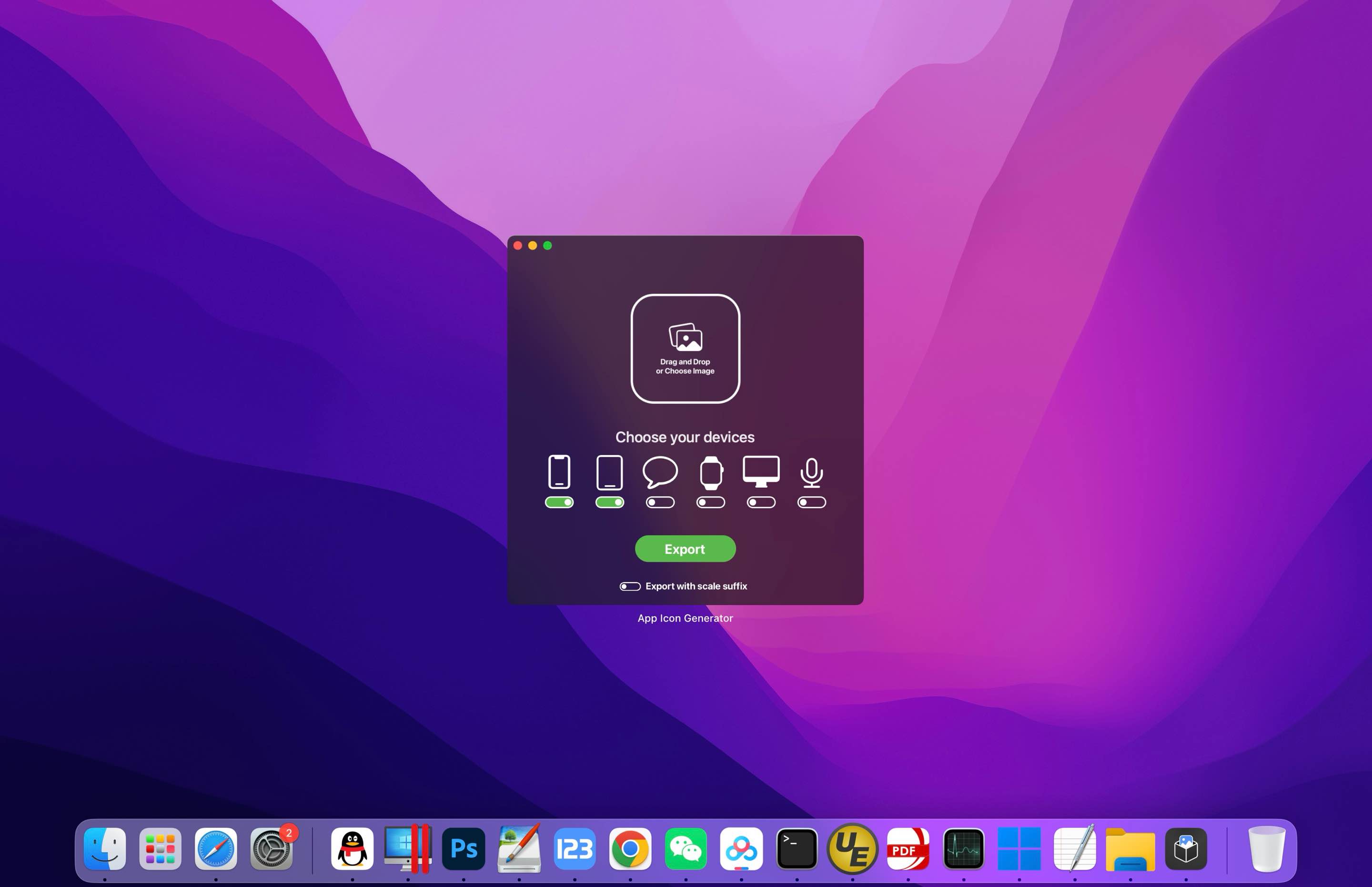 App Icon Generator for Mac v1.6 应用图标制作工具 - 苹果电脑 - Mac宇宙