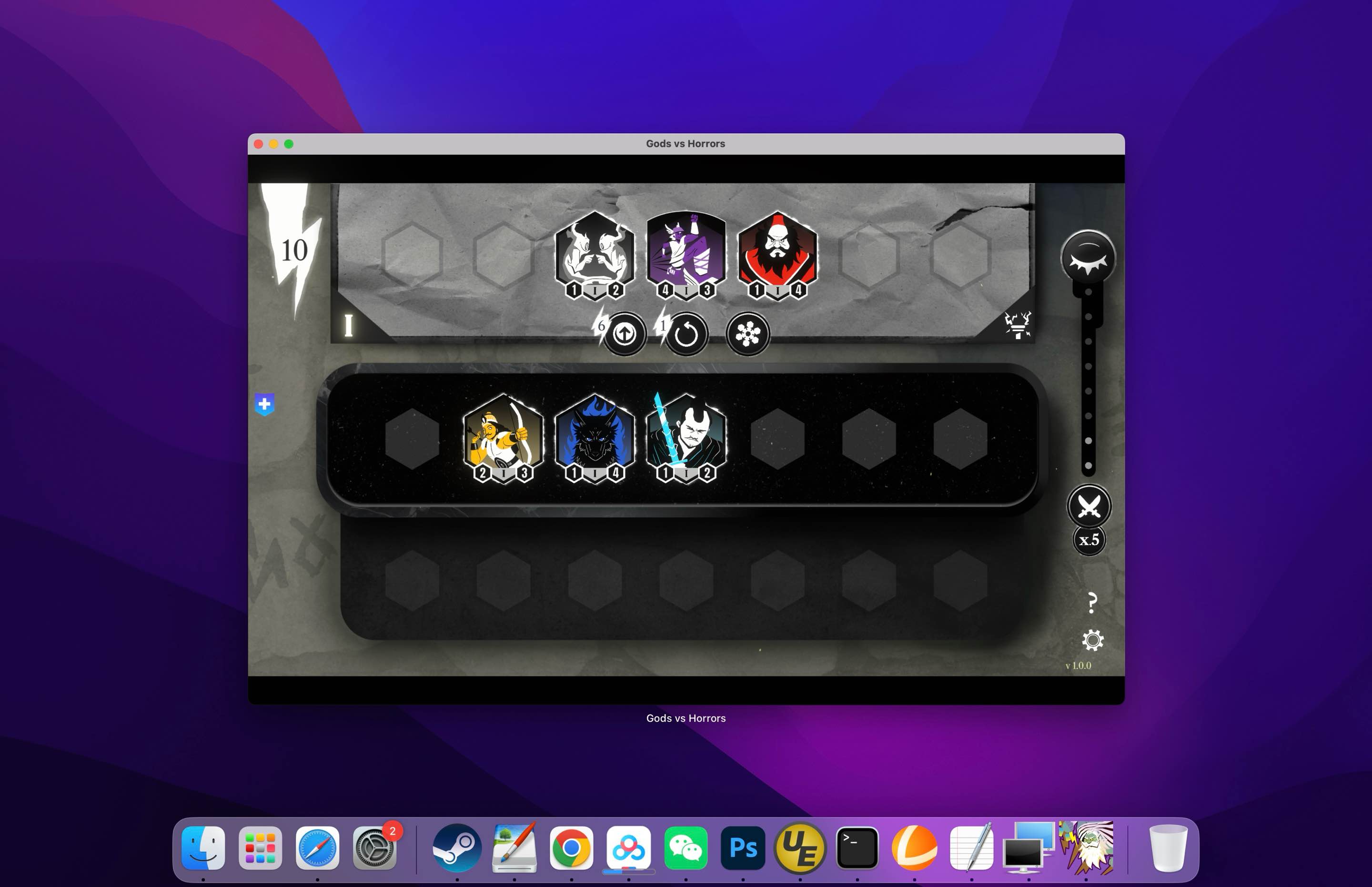 诸神之劫：自走棋 Gods vs Horrors for Mac v0.7018 中文原生版-Mac宇宙
