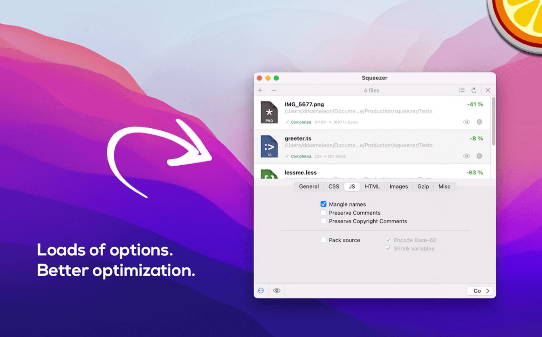 Squeezer for Mac v2.9.0 图片压缩优化-Mac宇宙