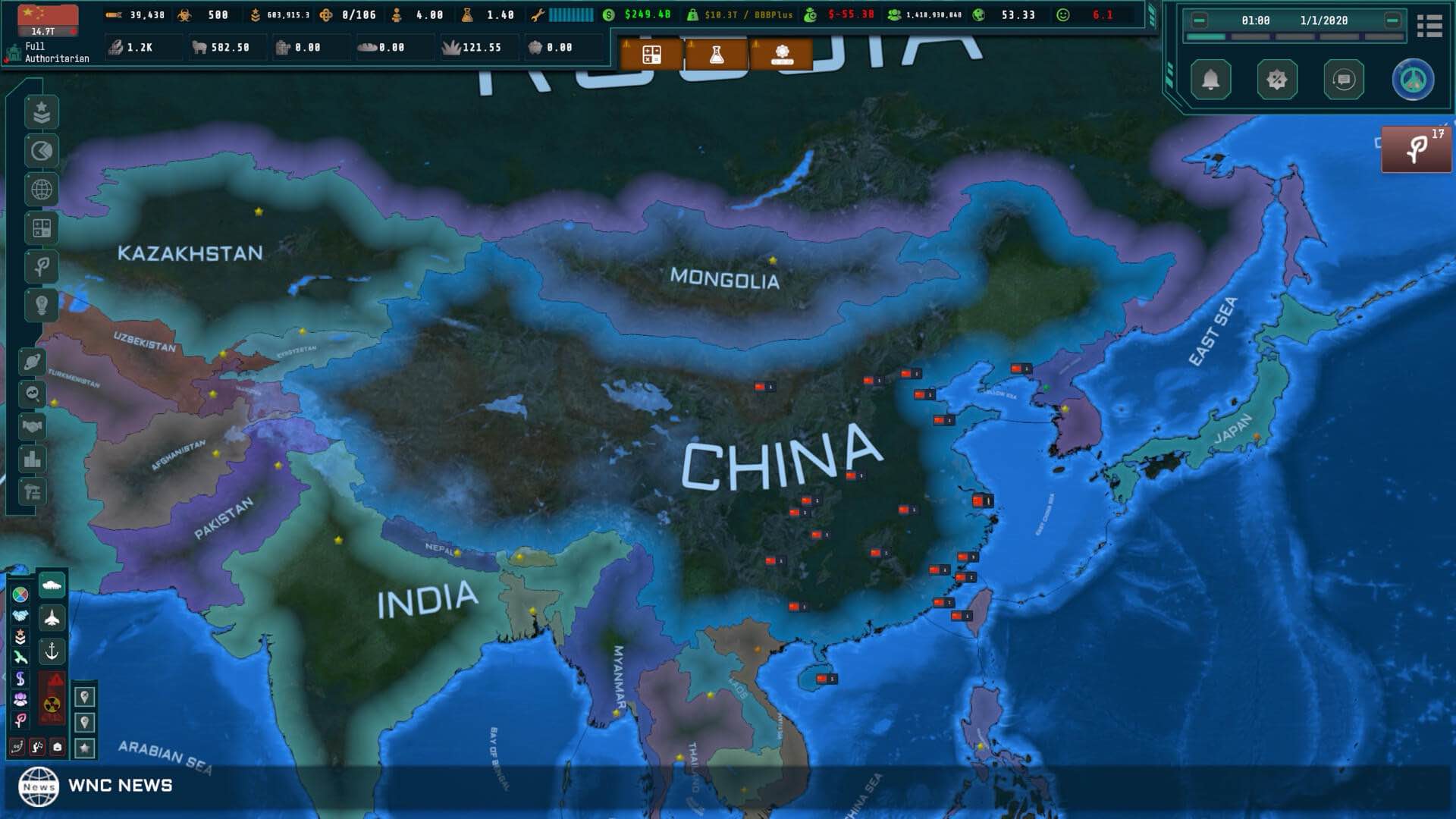 世界战争与经济 World Warfare & Economics for Mac v0.88.1.ea 英文原生版-Mac宇宙