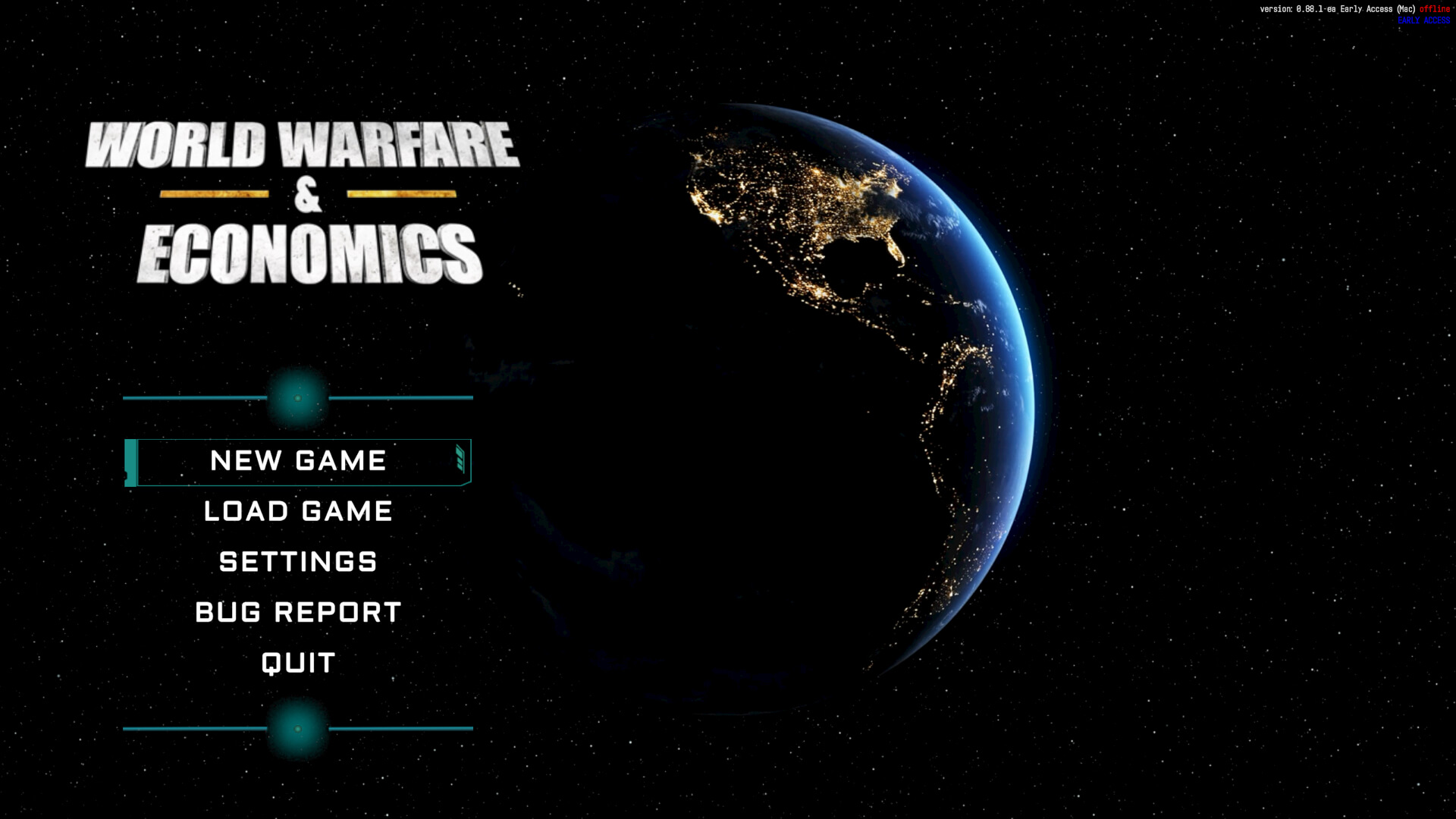 世界战争与经济 World Warfare & Economics for Mac v0.88.1.ea 英文原生版-Mac宇宙